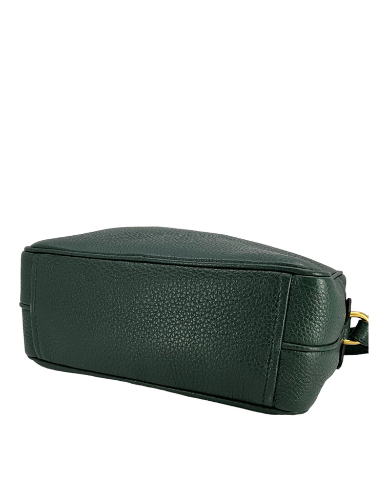 PRADA Vitello Phenix Double ZIp Camera Bag Black - Consigned Designs