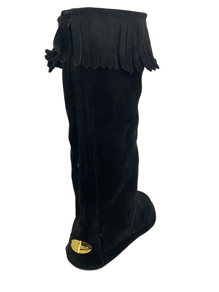 Jimmy choo fringe boots sales