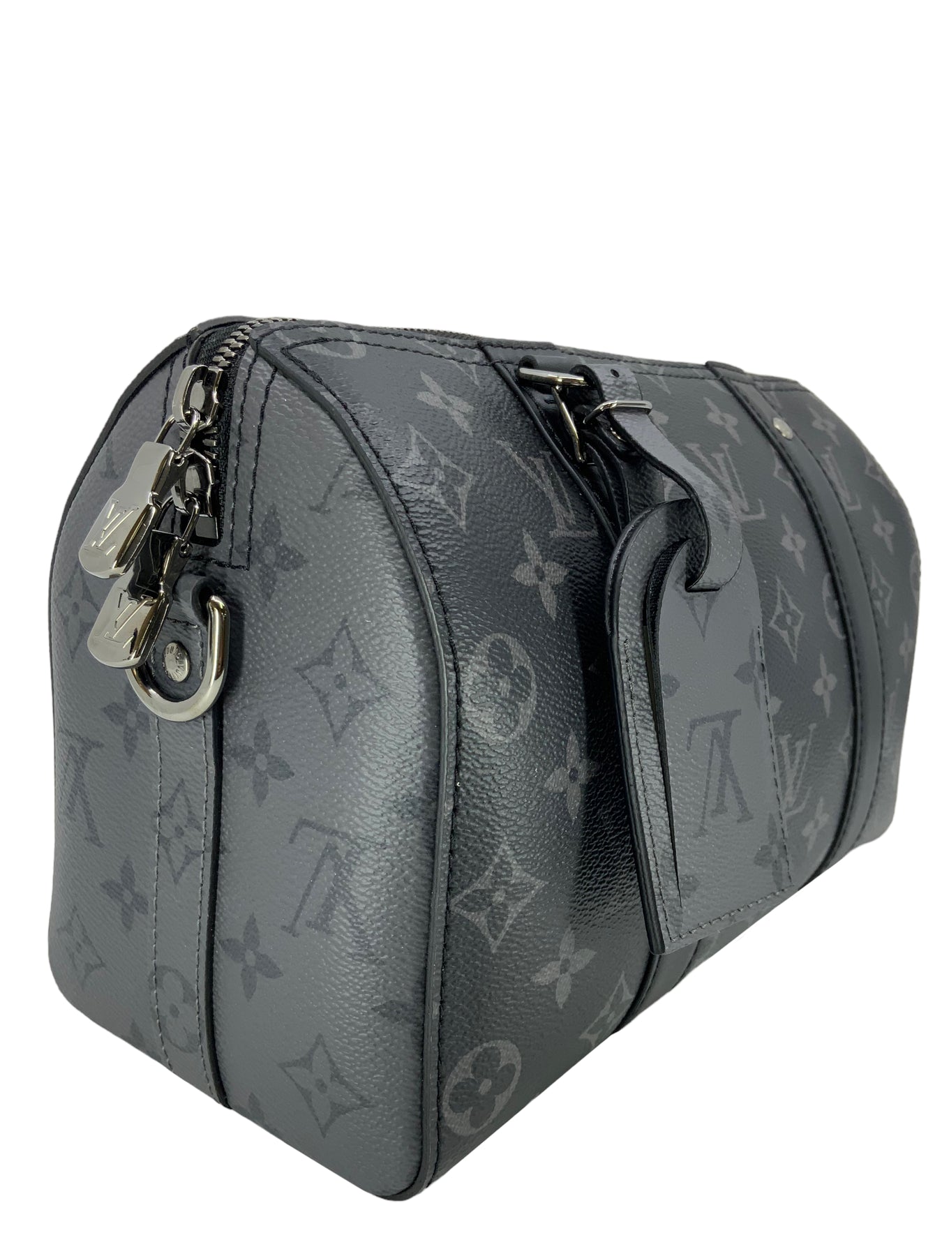 Louis Vuitton City Keepall Handbag Monogram Eclipse and Monogram