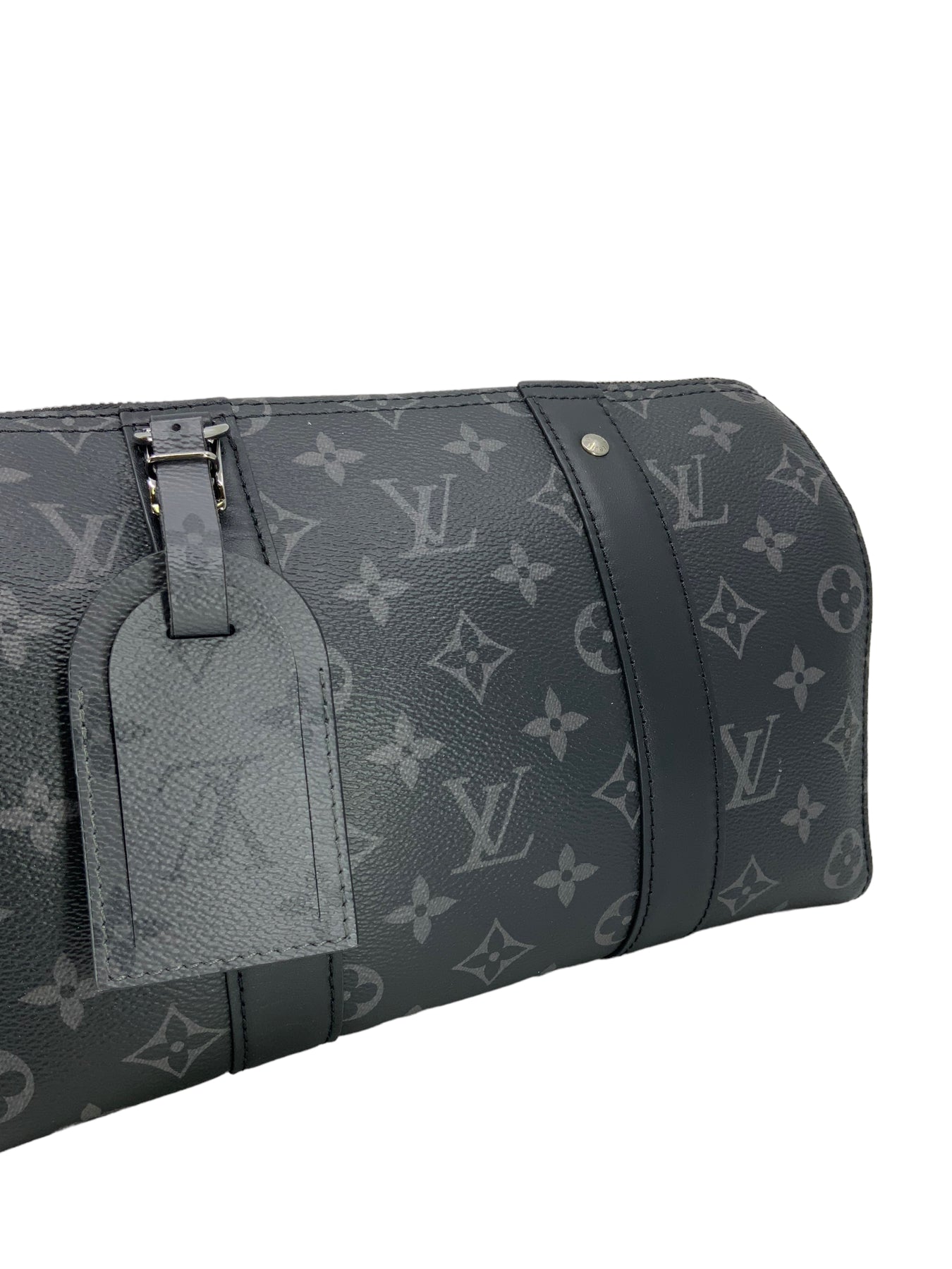 Louis Vuitton City Keepall Bag Monogram Eclipse Canvas Black