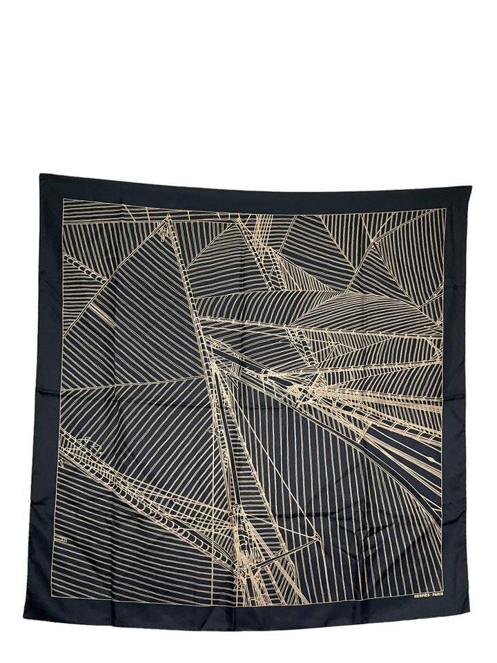 Hermes Vent Portant II Silk Scarf 90 - Consigned Designs