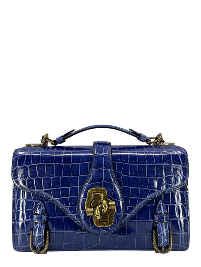 Bottega Veneta City Knot Crocodile Shoulder Bag NEW-Consigned Designs