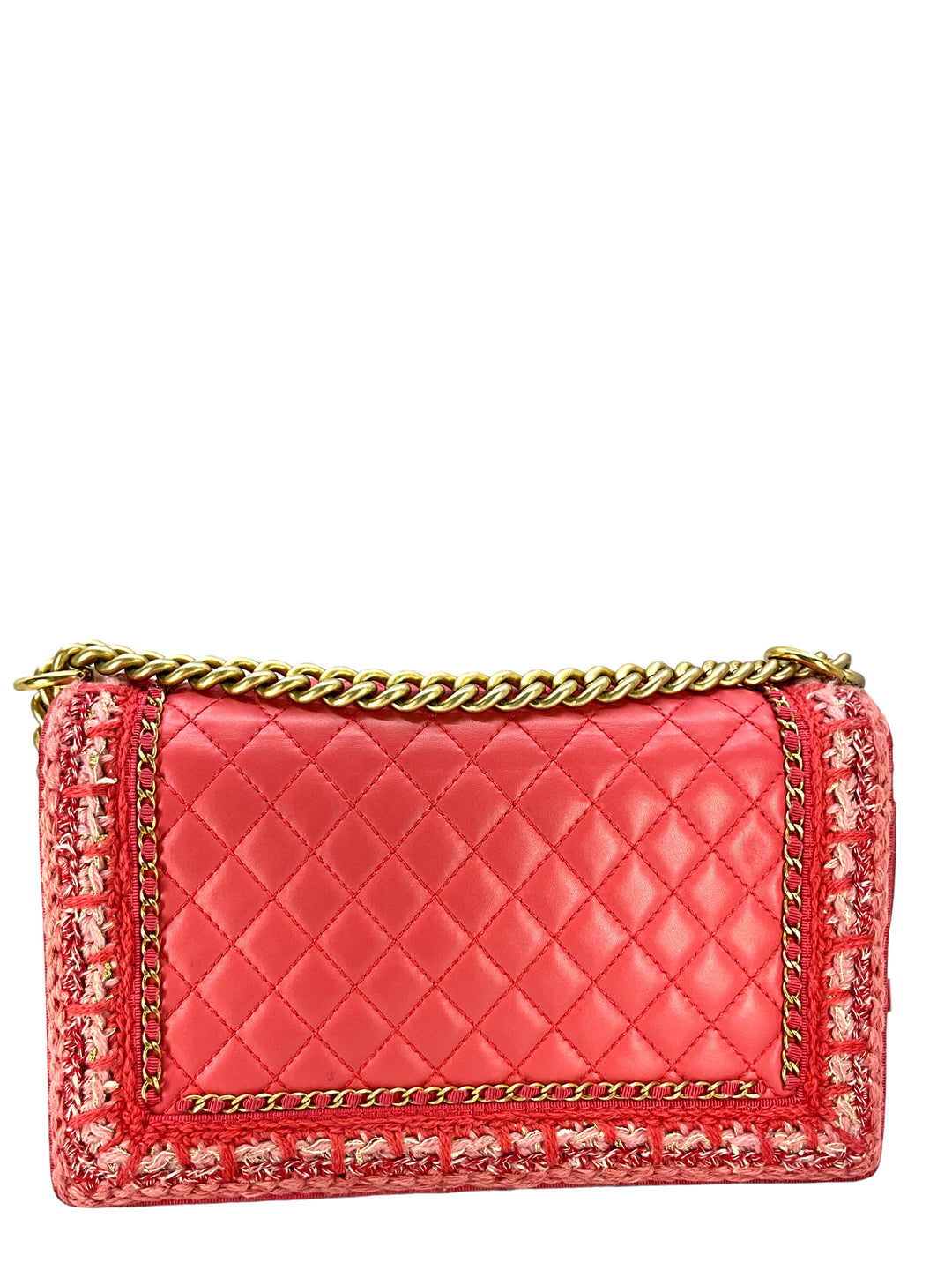 Chanel boy bag tweed top