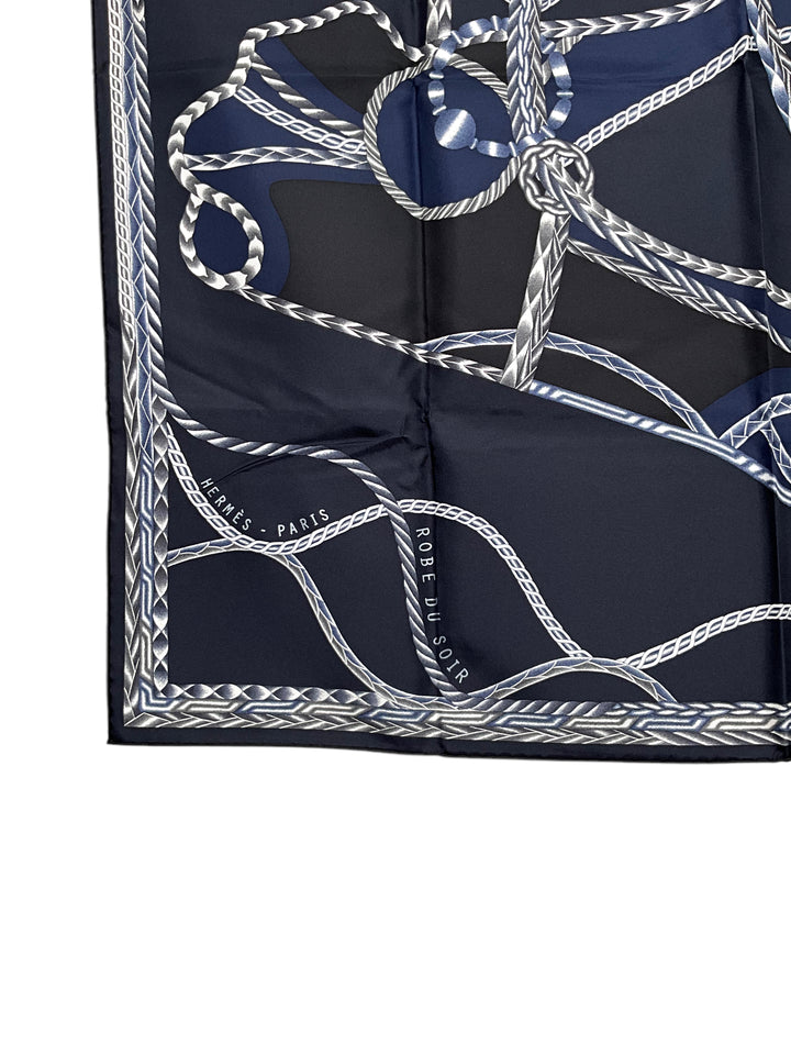 HERMES Robe du Soir Silk Scarf 90 NEW - Consigned Designs