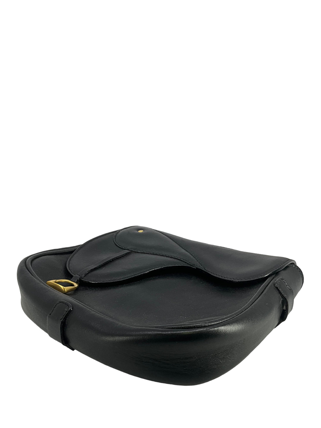 GUCCI Vintage Leather Saddle Flap Belt Bag - Consigned Designs