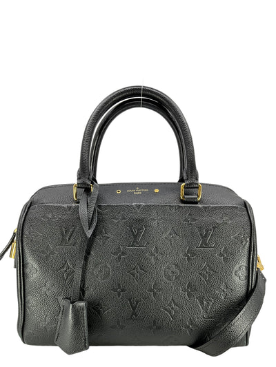 Louis Vuitton Monogram Leather Speedy 25 Bandouliere Bag-Consigned Designs
