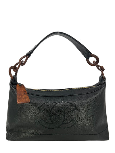 CHANEL Vintage Timeless CC Tortoise Shell Bag-Consigned Designs