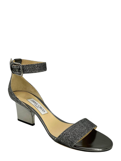 Jimmy Choo Glitter Slingback Sandals Size 11-Consigned Designs