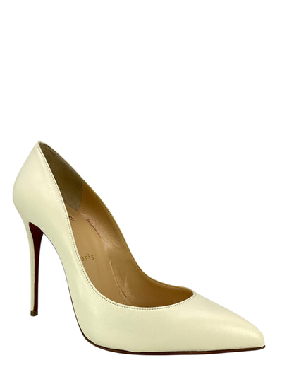Christian Louboutin Pigalle 100 Leather Pumps Size 7-Consigned Designs