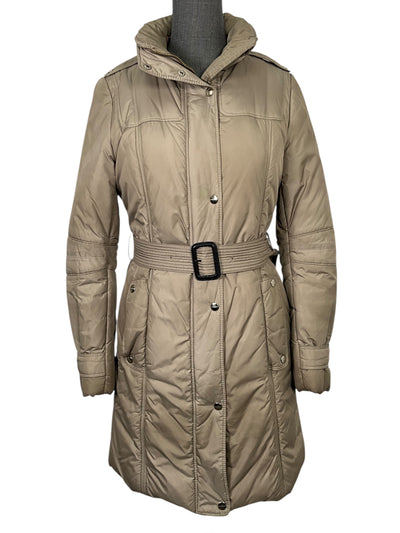 Burberry London Quilted Nylon Belted Jacket Size S-Consigned Designs
