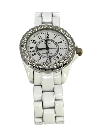 Chanel J12 Diamond Bezel 33MM Watch ZG 58096-Consigned Designs