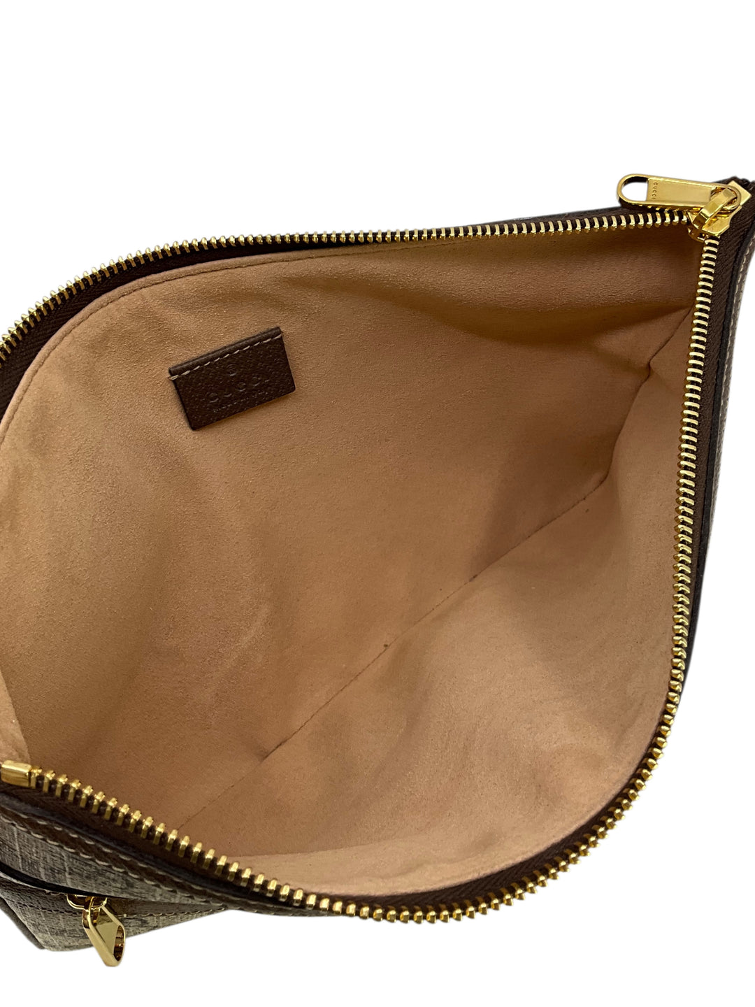 GUCCI GG Supreme Monogram Large Ophidia Pouch Clutch - Consigned
