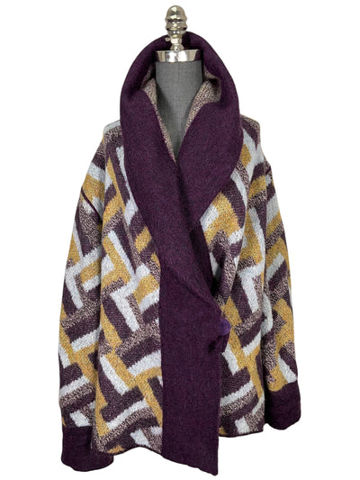 Missoni Mohair and Wool Open Cardigan Shawl Size M-Consigned Designs