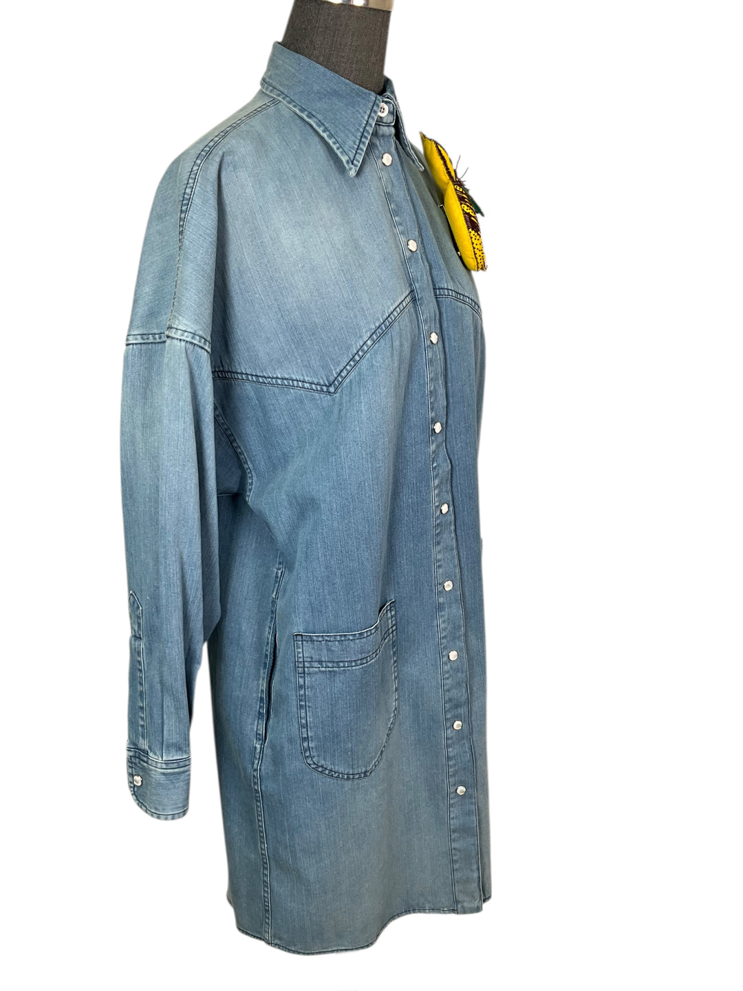 liverpool denim dress Pants Dress By Liverpool In Grey, Size:8