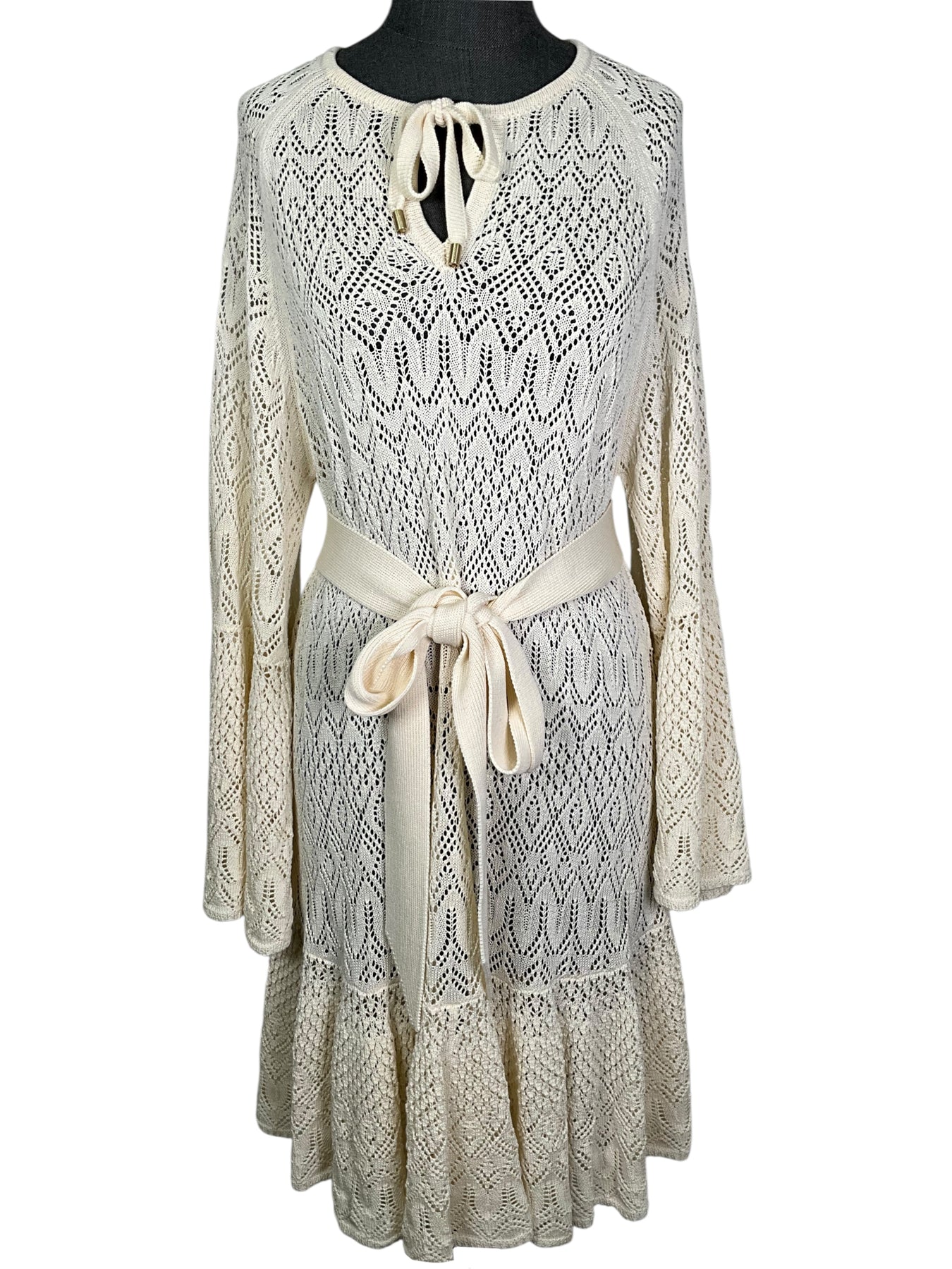 Zimmermann Coco Pointelle Knit Mini Dress Size S - Consigned Designs Zimmermann Coco Pointelle Knit Mini Dress Size S - Consigned Designs