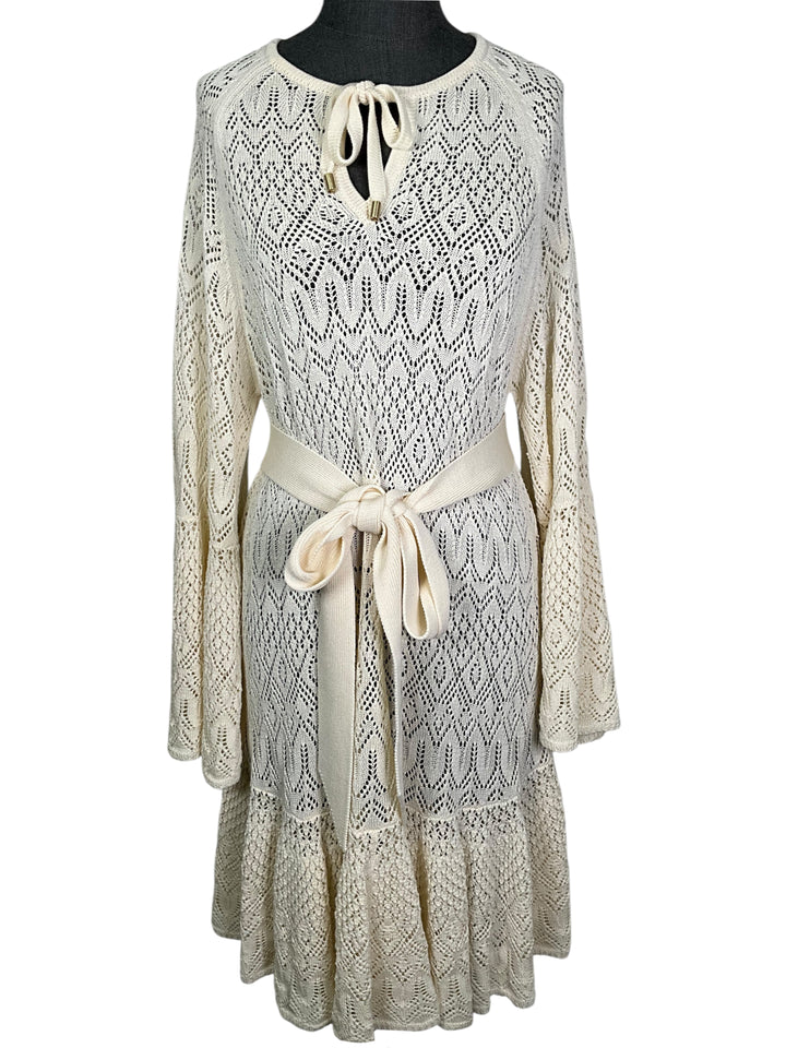 zimmermann knit dress Zimmermann Coco Pointelle Knit Mini Dress Size S