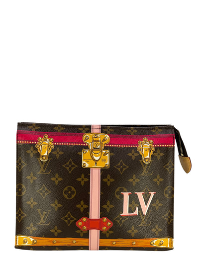 Louis Vuitton Monogram Summer Trunks Canvas Toiletry Pouch 26-Consigned Designs