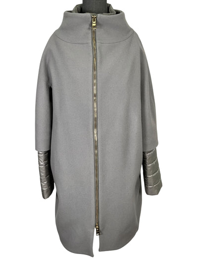 Herno Wool and Nylon Ultralight Cocoon Coat Size L-Consigned Designs