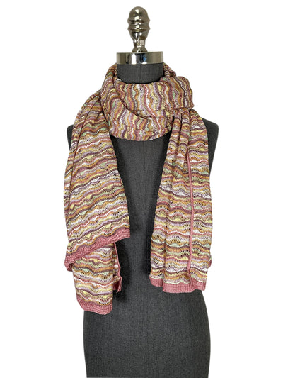 MISSONI Knit Oblong Scarf-Consigned Designs