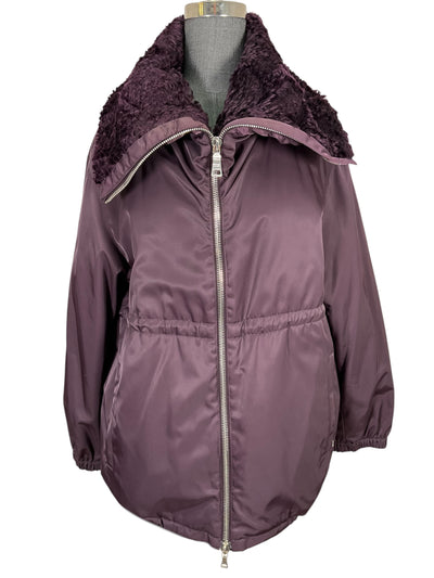 Prada Polyester Mohair Lined Bomber Jacket Size S-Consigned Designs