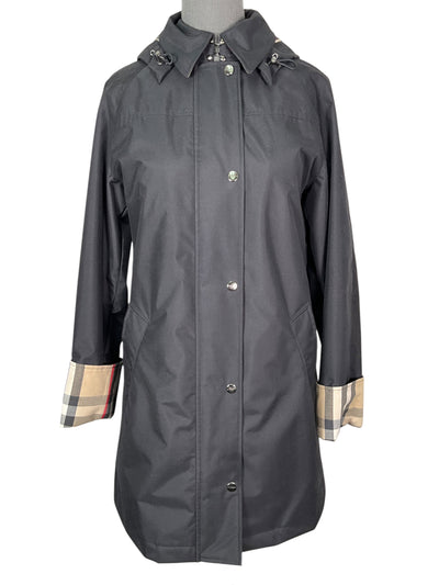 BURBERRY Classic Wool Car Coat Size S-Consigned Designs