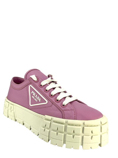 Prada Re-Nylon Double Wheel Sneakers Size 8.5-Consigned Designs