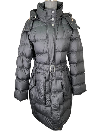 Burberry Brit Quilted Belted Puffer Jacket Size XL-Consigned Designs