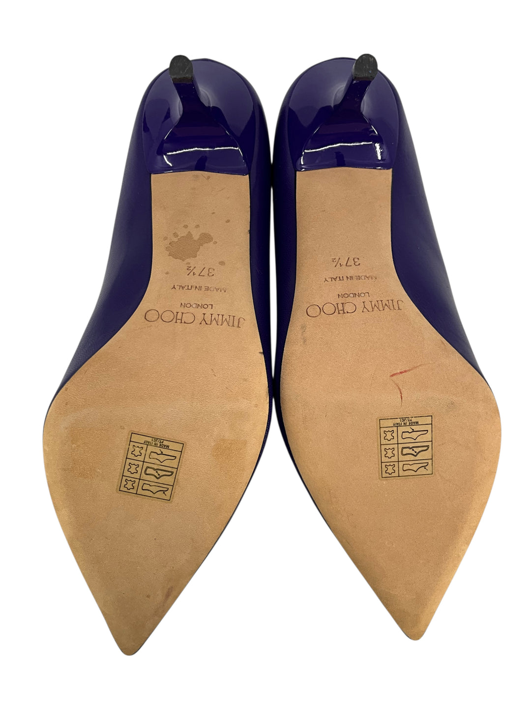 Jimmy Choo Leather Agnes Pumps Size 7.5 - Consigned Designs