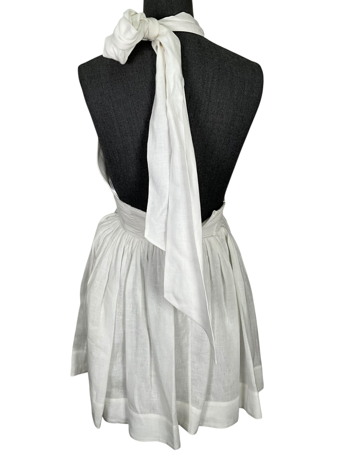 zimmermann august halter mini dress ZIMMERMANN