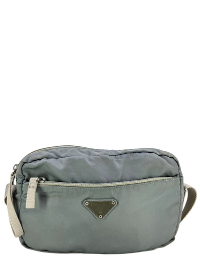 PRADA Tessuto Nylon Front Zip Camera Bag-Consigned Designs