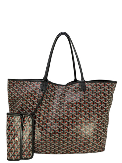 GOYARD Goyardine St. Louis GM Tote Bag-Consigned Designs