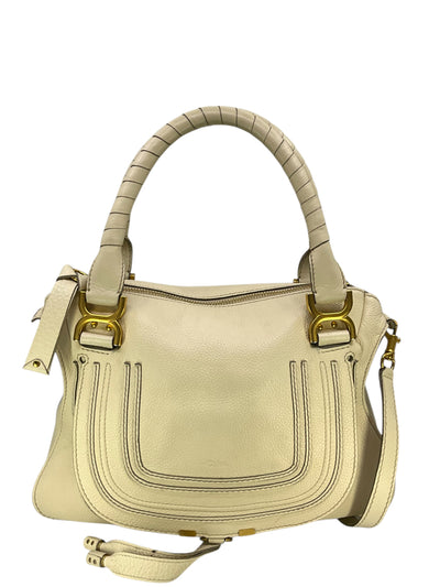 Chloe Calfskin Medium Marcie Satchel Bag-Consigned Designs