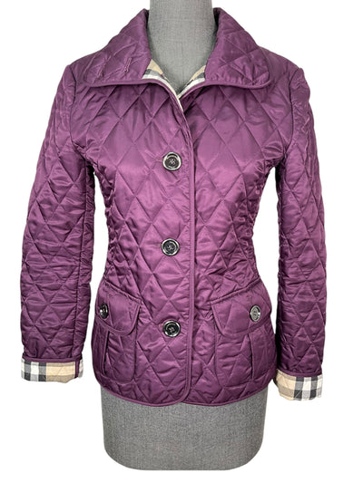 Burberry Brit Diamond Quilted Jacket Size XS-Consigned Designs