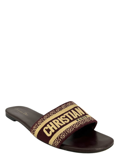 DIOR DWAY Slide Sandals Size 11-Consigned Designs