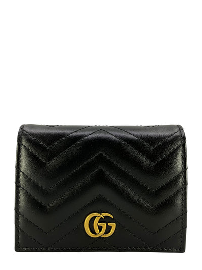 GUCCI Leather Marmont Compact Wallet NEW-Consigned Designs
