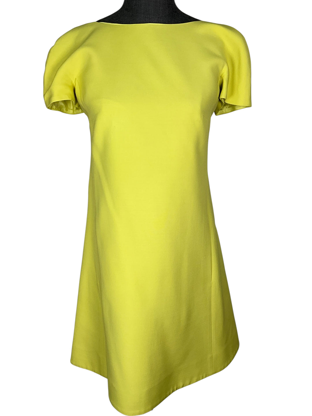 Valentino Wool Short Sleeve Mini Dress Size S - Consigned Designs