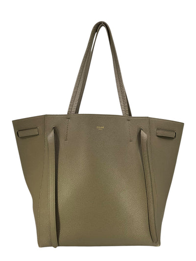 CELINE Phantom Tie Cabas Leather Tote-Consigned Designs