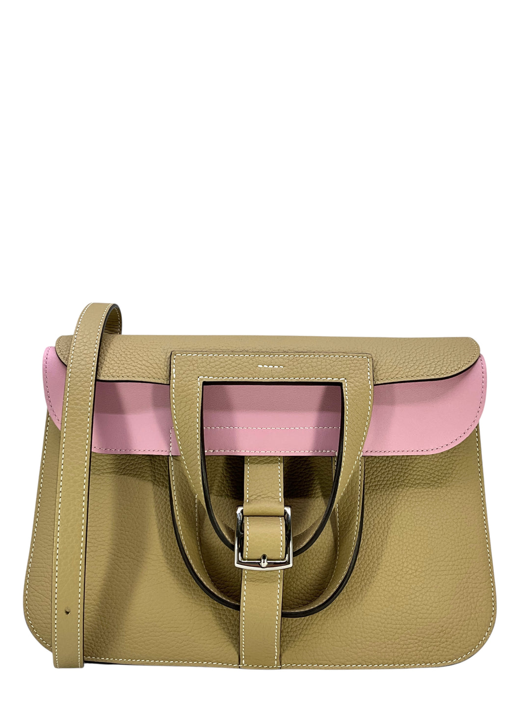 Hermes Clemence Leather Halzan Verso 31 - Consigned Designs