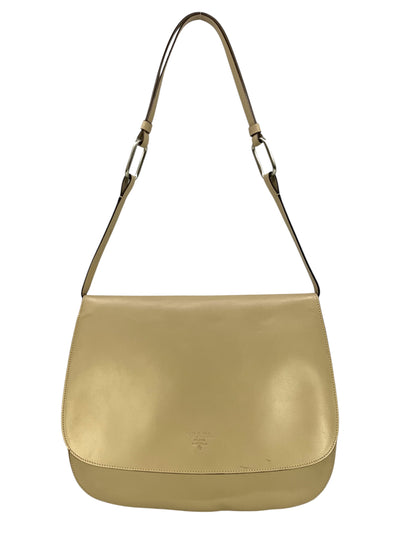 Prada Vintage Leather Cleo Flap Bag-Consigned Designs