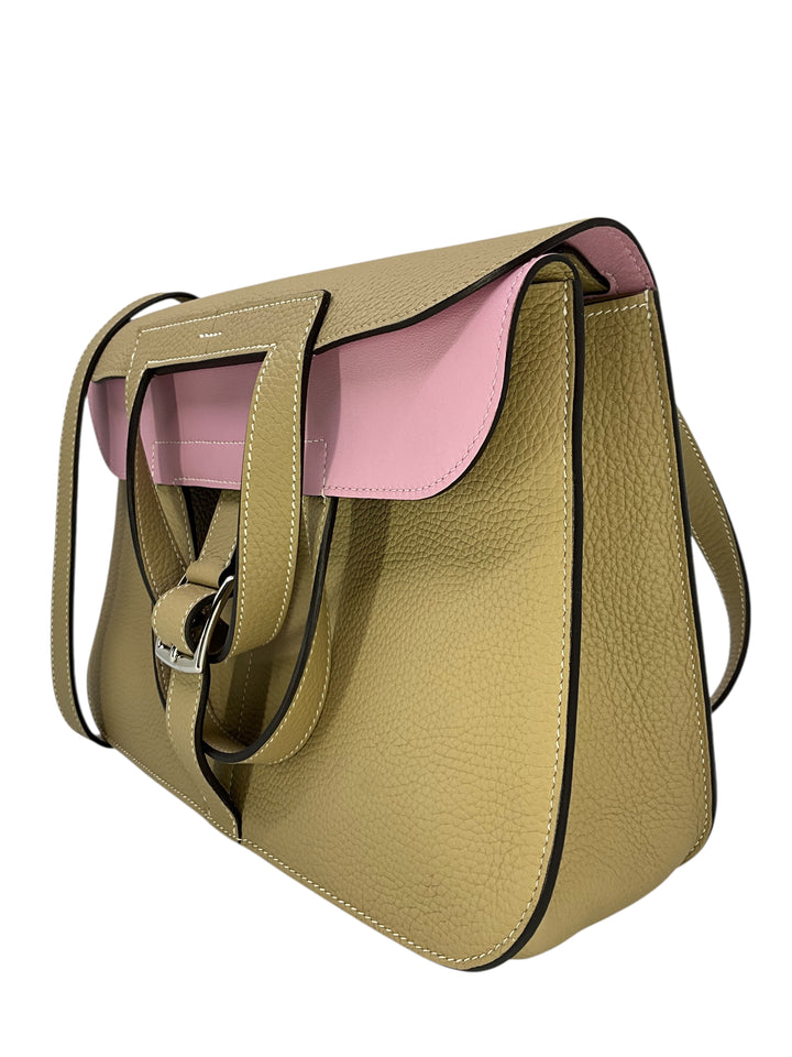 Hermes Clemence Leather Halzan Verso 31 - Consigned Designs