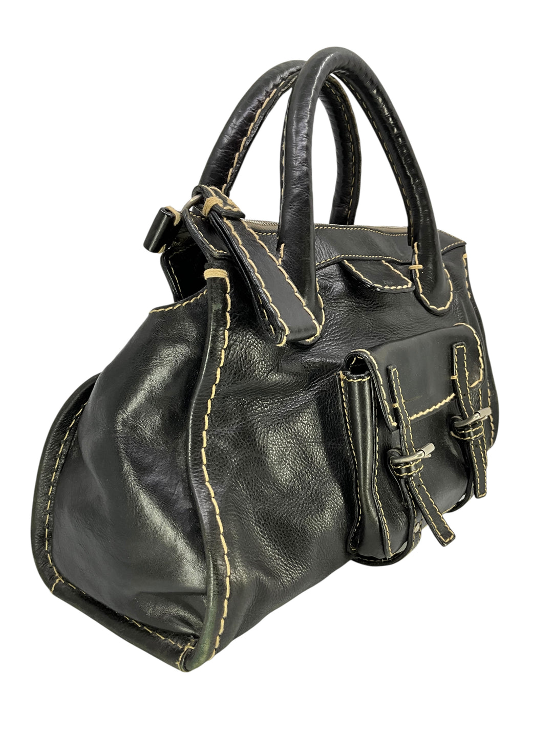 Chloe Edith Medium Leather Satchel Bag - Consigned Designs