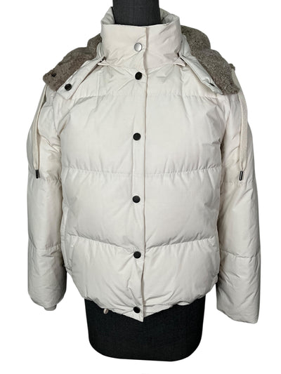 Brunello Cucinelli Puffer Bomber Jacket Size 38-Consigned Designs