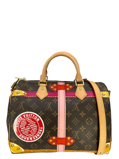 Louis Vuitton Monogram Summer Trunks Speedy 30-Consigned Designs
