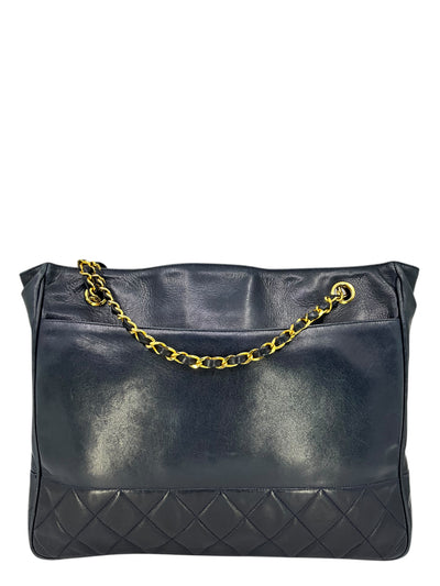 Chanel Vintage Lambskin Quilted Shoulder Bag-Consigned Designs