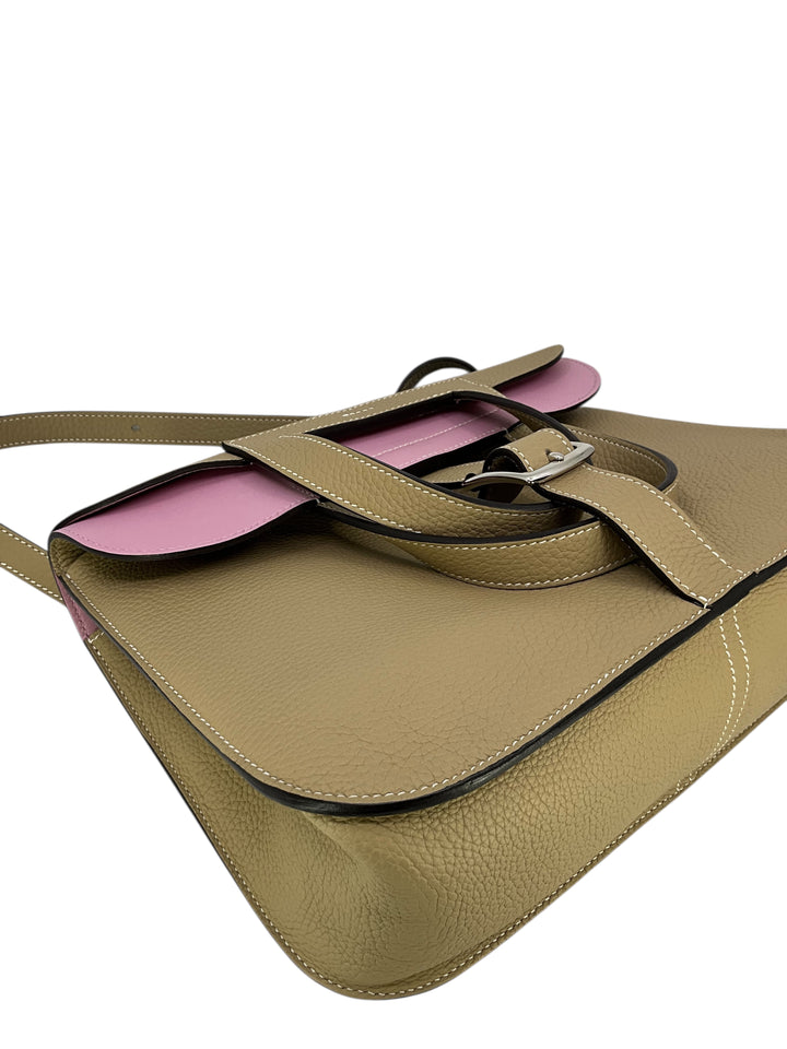 Hermes Clemence Leather Halzan Verso 31 - Consigned Designs