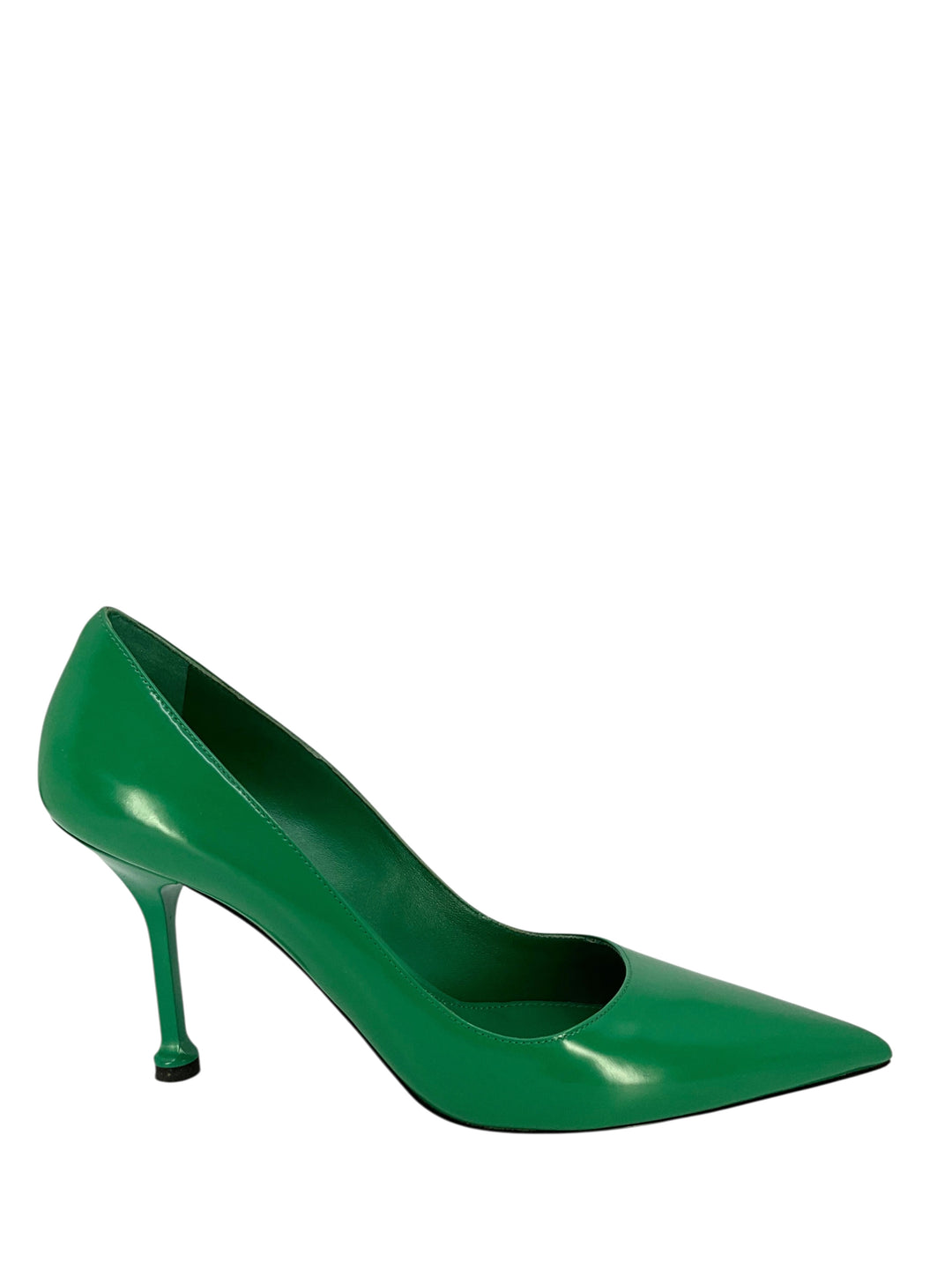 PRADA Leather Pointed Toe Pumps Size 7.5 - Consigned Designs