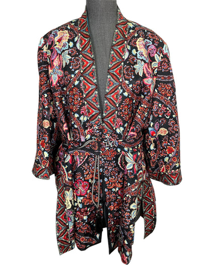 ETRO Floral Print Kimono Jacket One Size-Consigned Designs