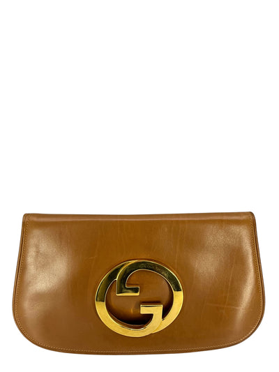 Gucci Vintage Leather Blondie Clutch Bag-Consigned Designs