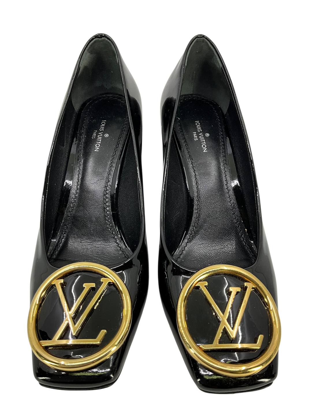 Louis Vuitton Madeleine Patent Leather Pumps Size 7 - Consigned