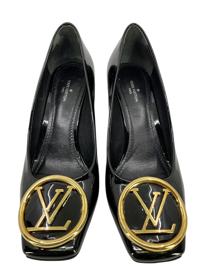 Louis Vuitton Madeleine Patent Leather Pumps Size 7 - Consigned